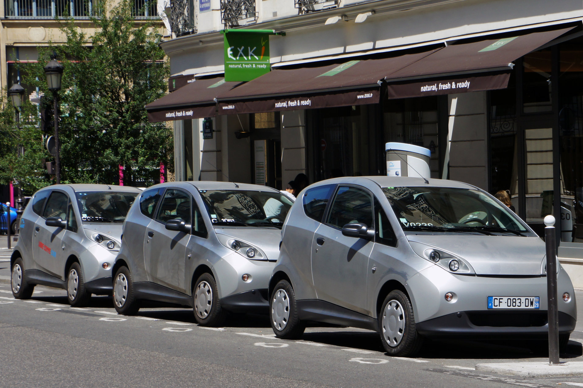 Autolib' Bluecar carsharing service