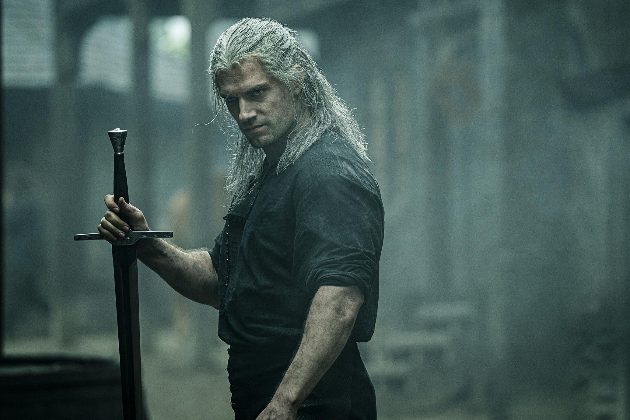 Henry Cavill jako televizní Zaklínač