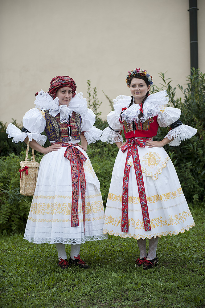 Eva Klimková a Jana Navrátilová - hanácké děvčeska