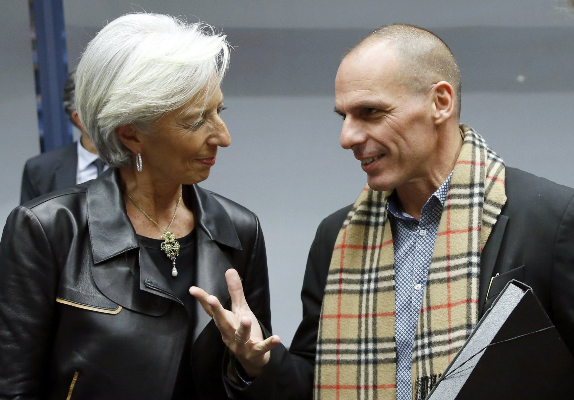Řecký ministr financí Janis Varufakis se setká se šéfkou Mezinárodního měnového fondu Christine Lagardeovou.