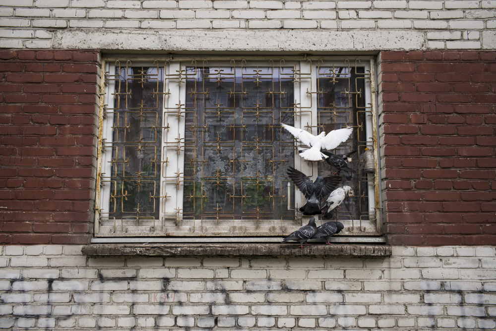 Narva, Estonsko, duben, 2015