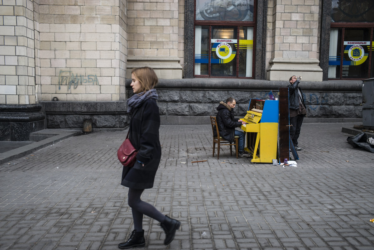 Náměstí Nezávislosti, listopad, 2014