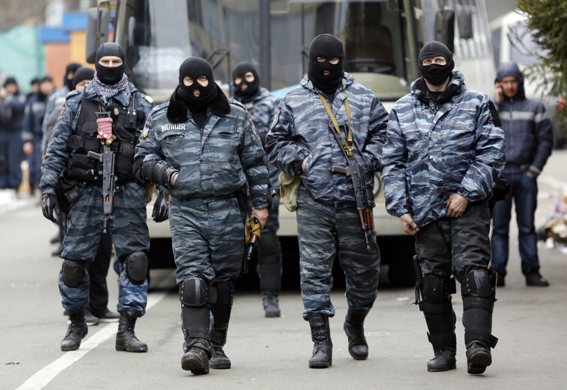 V Kyjevě v únoru zabíjeli převážně policisté