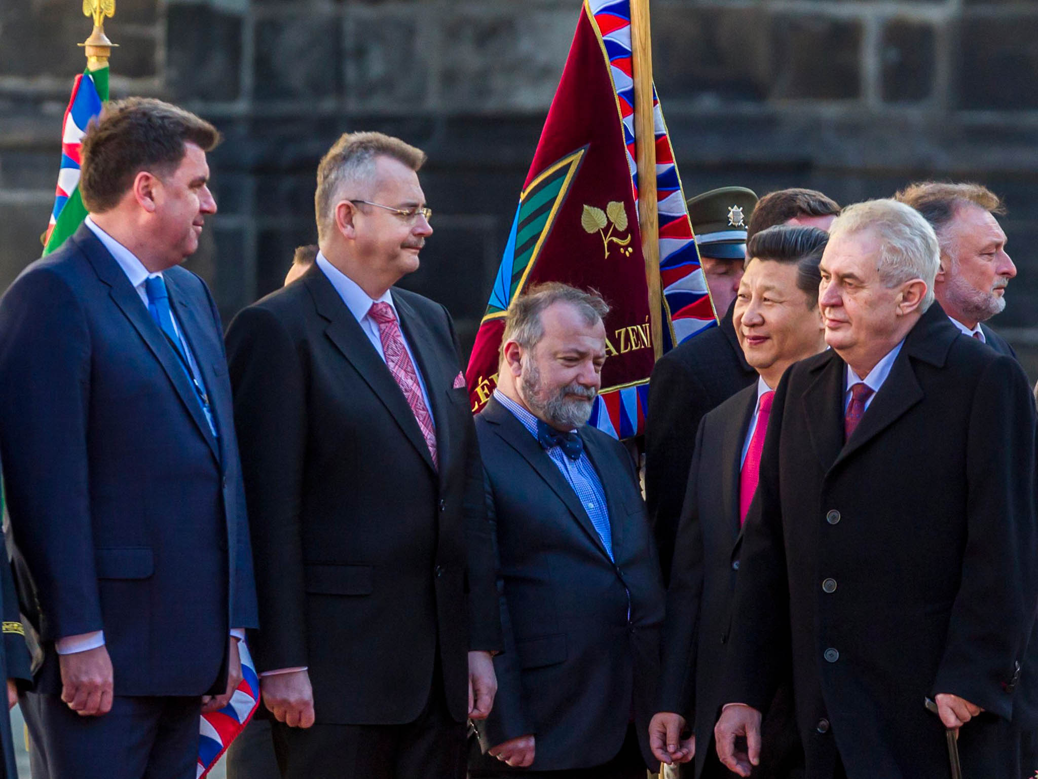 Březen 2016: Miloš Zeman a Si Ťin-pching