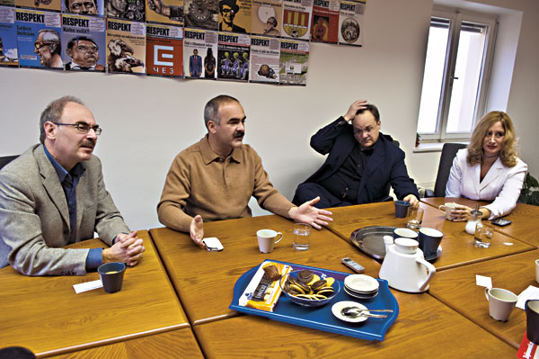 Rudolf Hermann, Martin Fabrice Plichta, Douglas Lytle, Dinah Spritzer.
