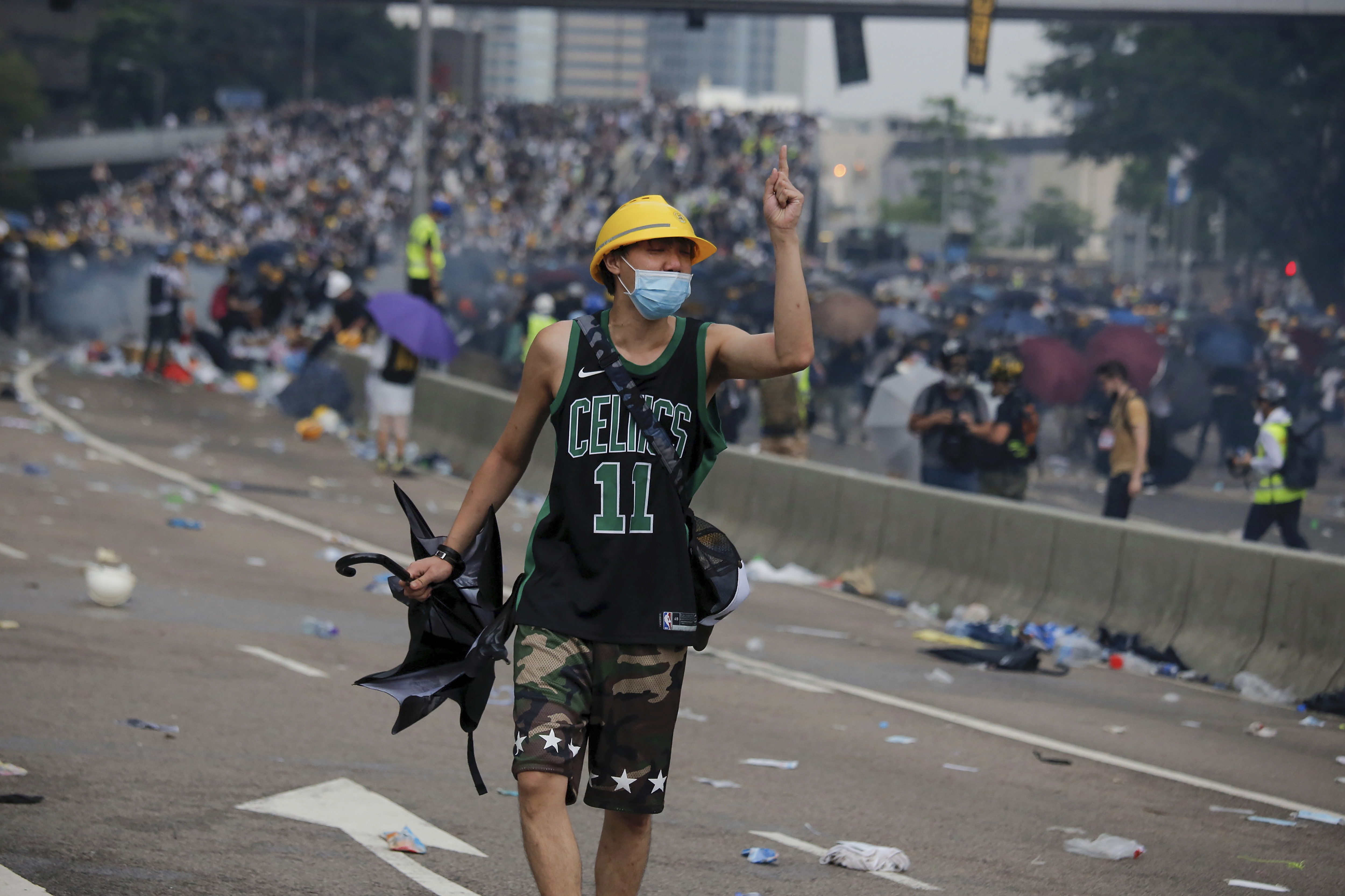 Protesty  v Hongkongu