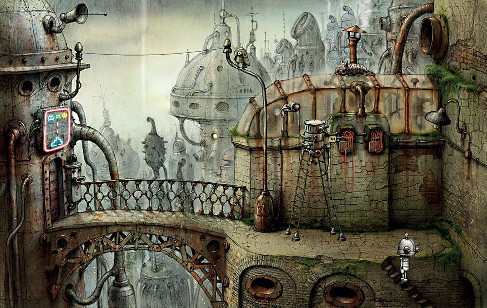Vítejte v jiné realitě. (Machinarium)