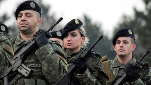 Kosovské bezpečnostní síly - ilustrační foto.