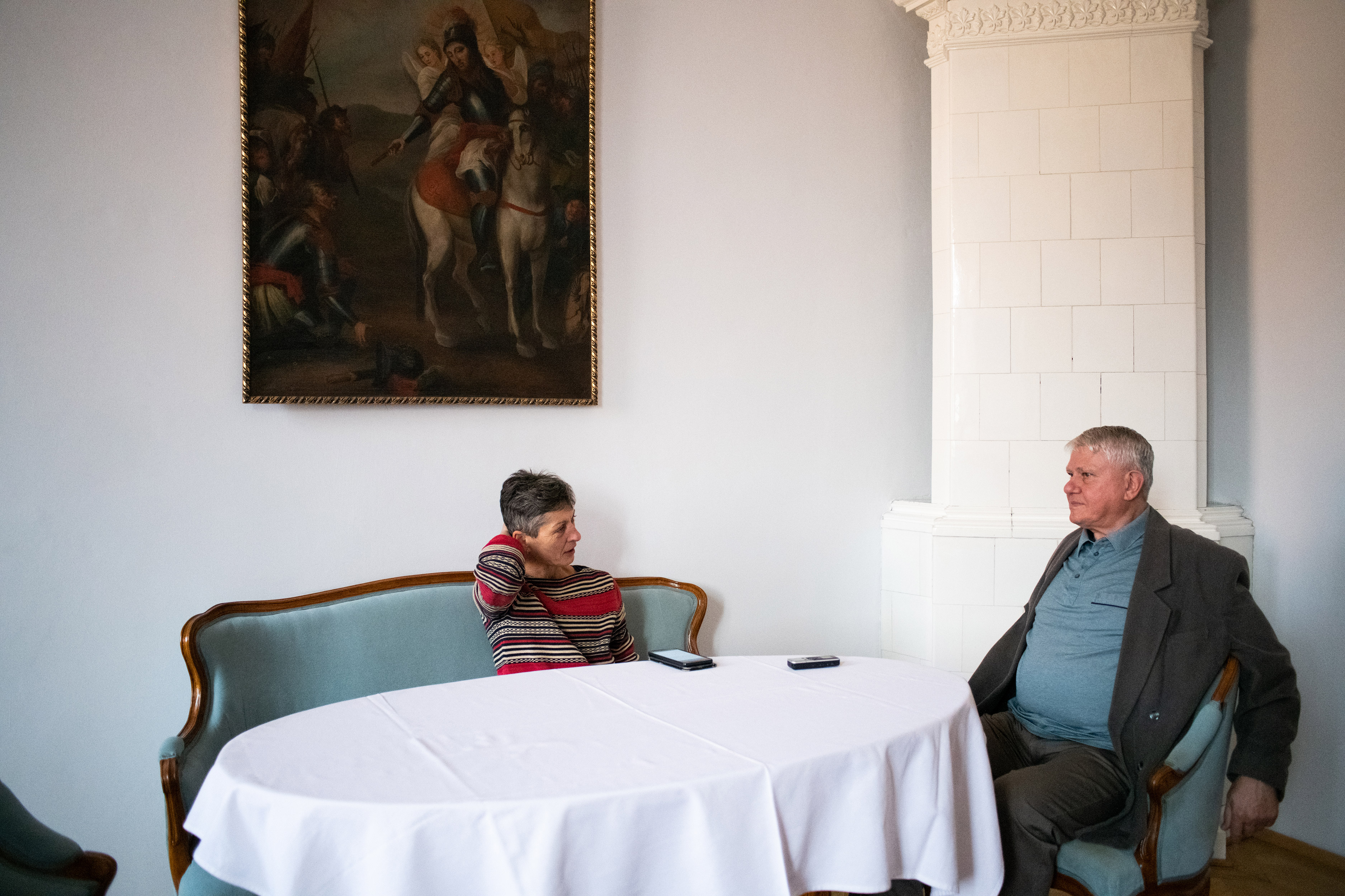 Hana Čápová a Václav Malý, říjen 2018