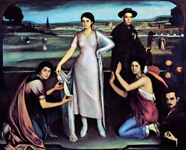 Julio Romero De Torres Our Lady of Andalusia