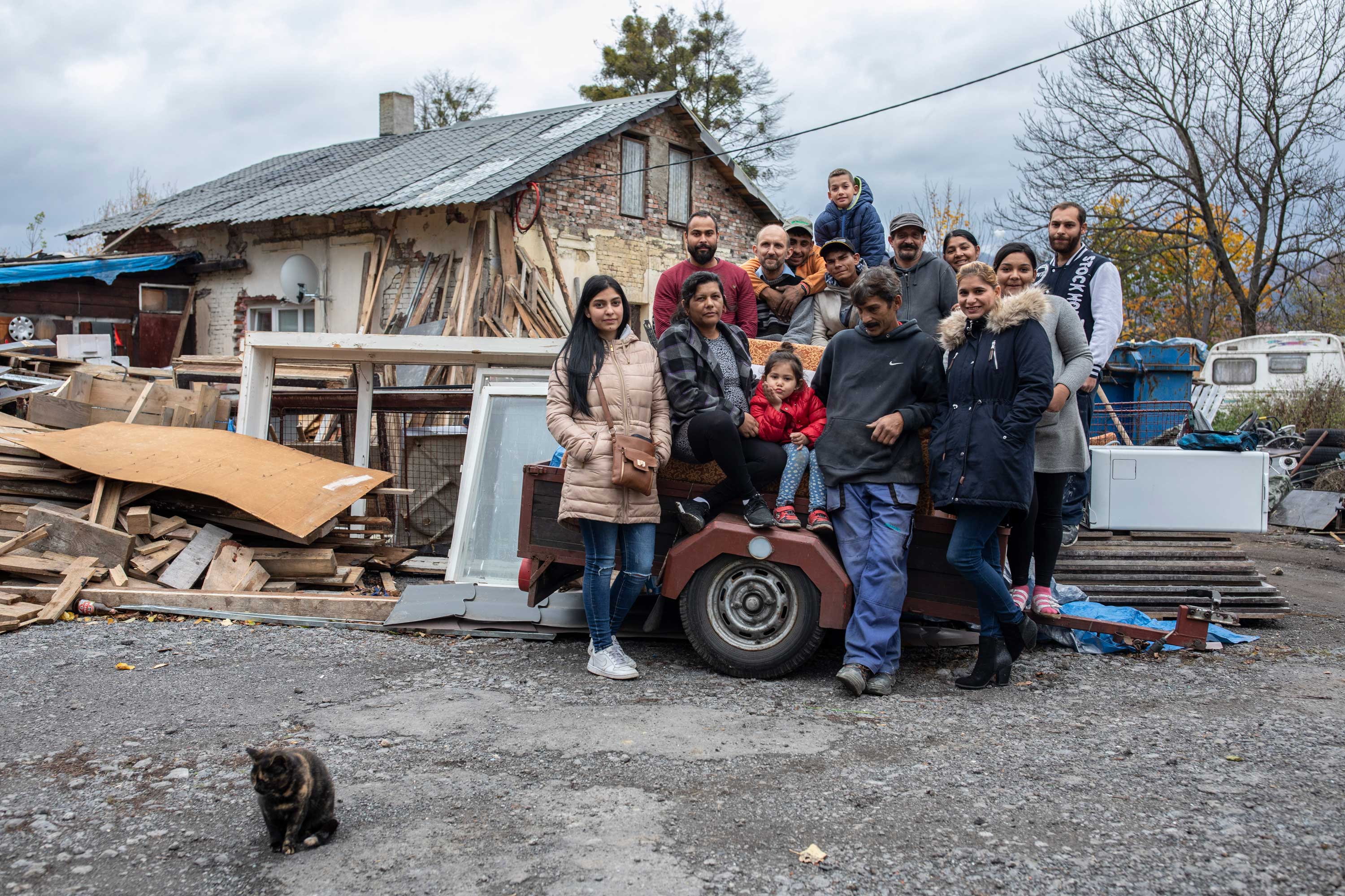 Rodina Šandrových, Ostravice, listopad 2019