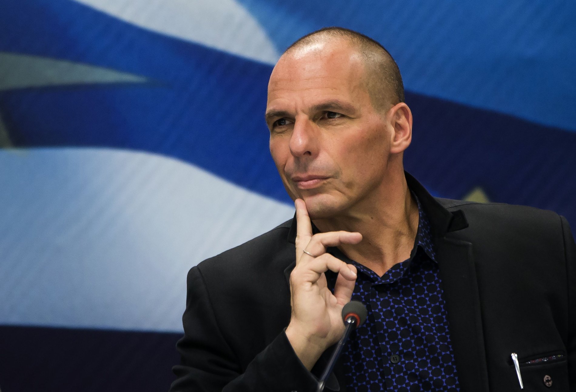 Řecký ministr financí Janis Varufakis