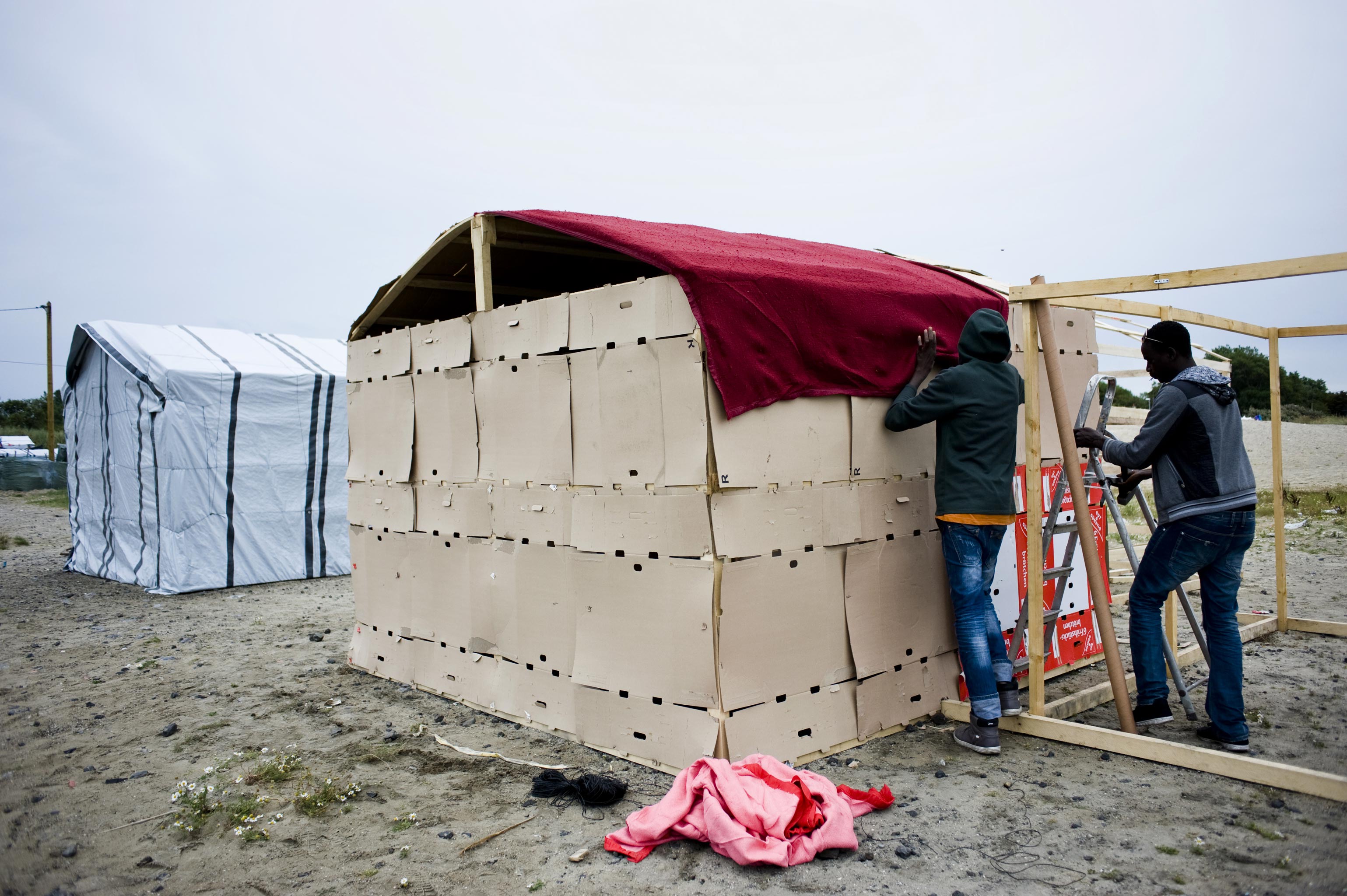 Calais, srpen 2015