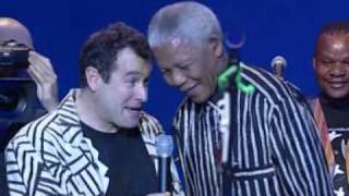 Johnny Clegg a Nelson Mandela, 1999