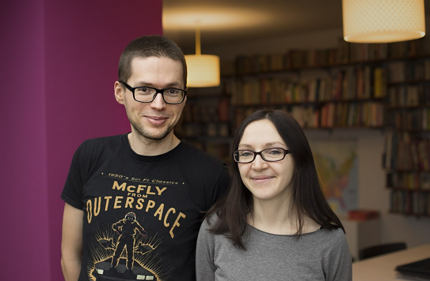 Daniel Mizieliński a Aleksandra Mizielińska