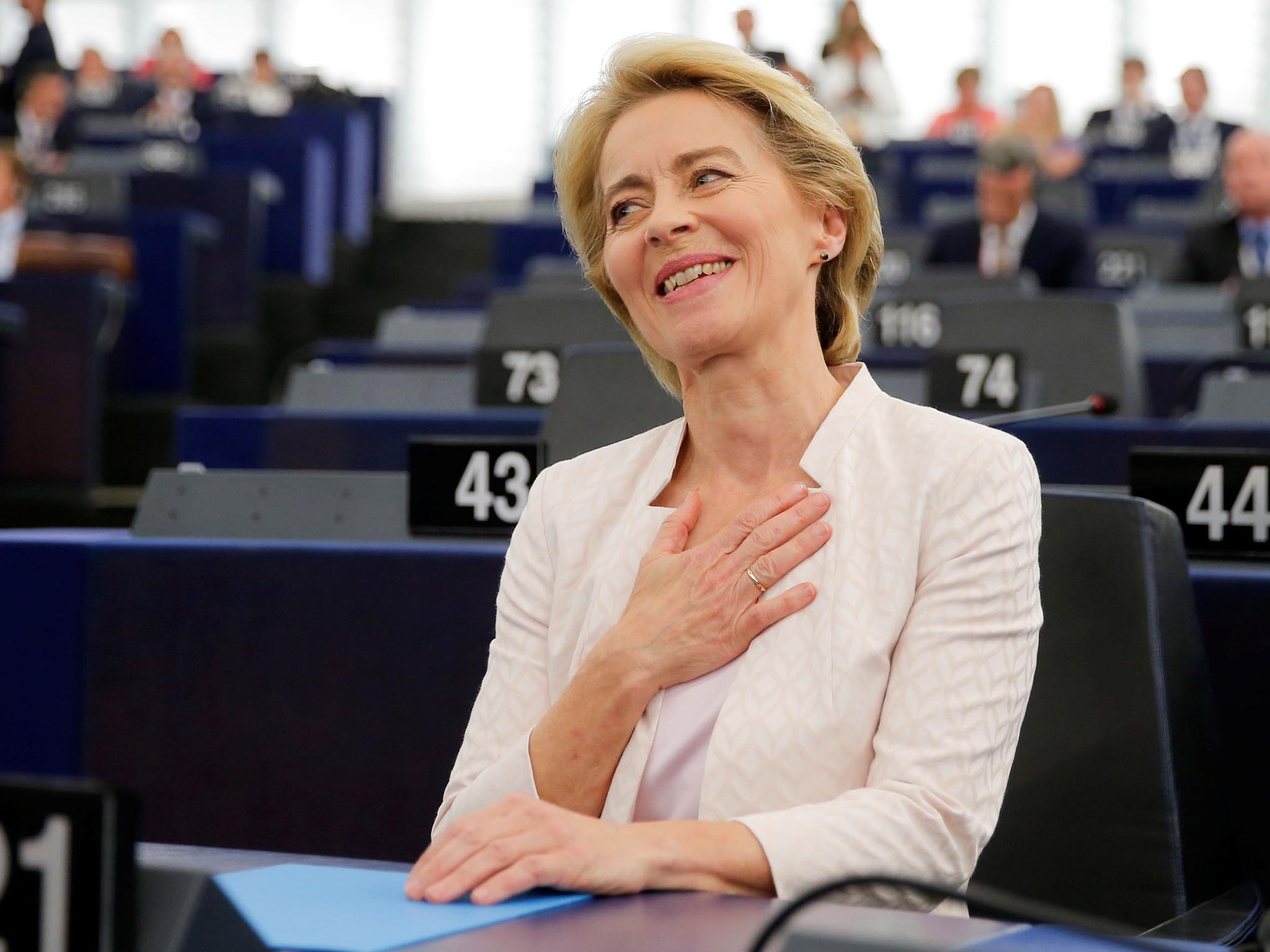 Ursula von der Leyen, první žena v čele EK