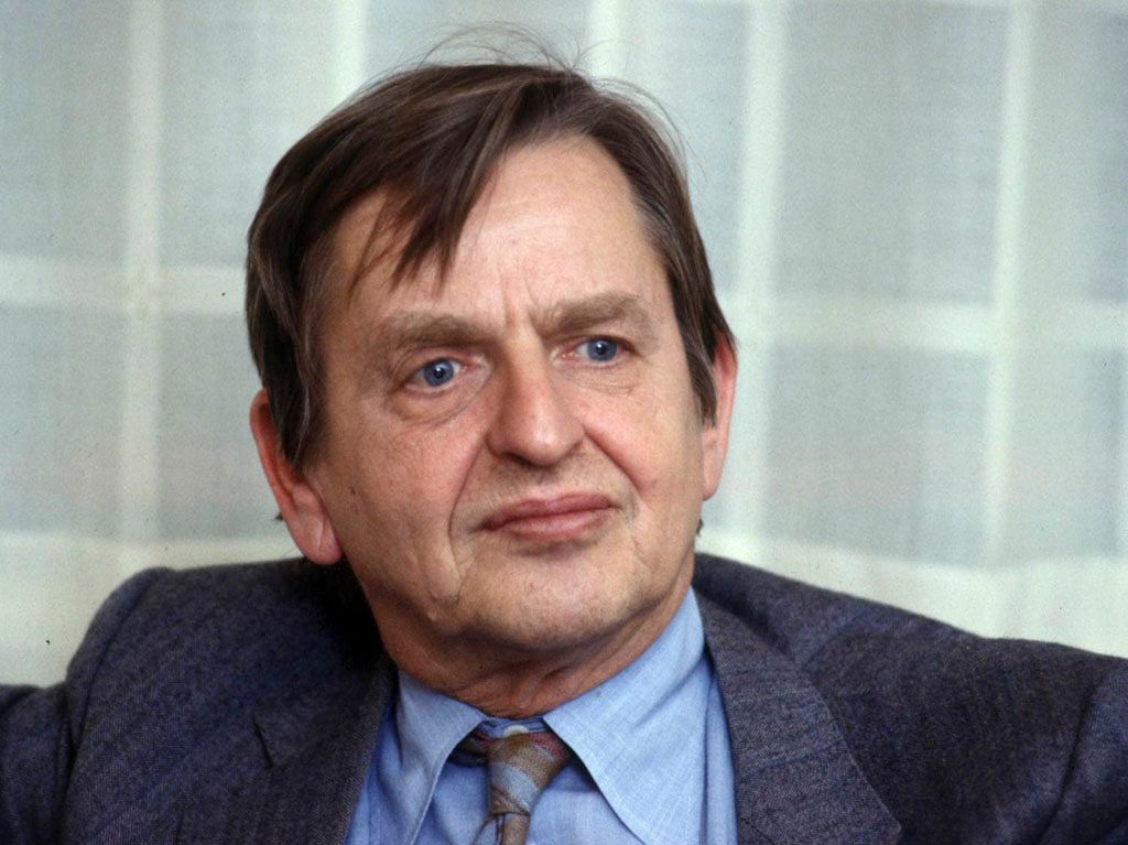 Bývalý švédský premiér Olof Palme