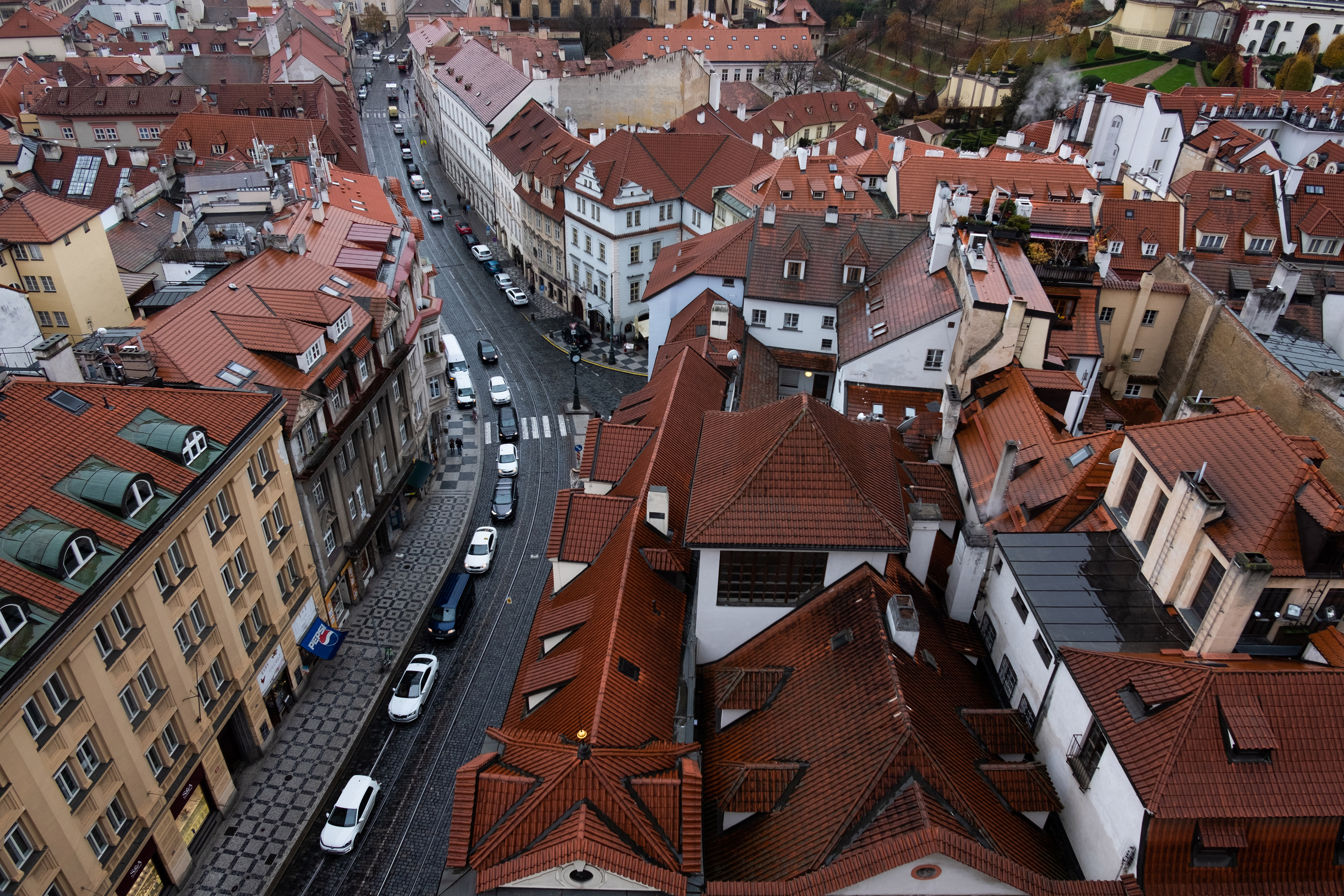 Malá Strana, listopad 2019