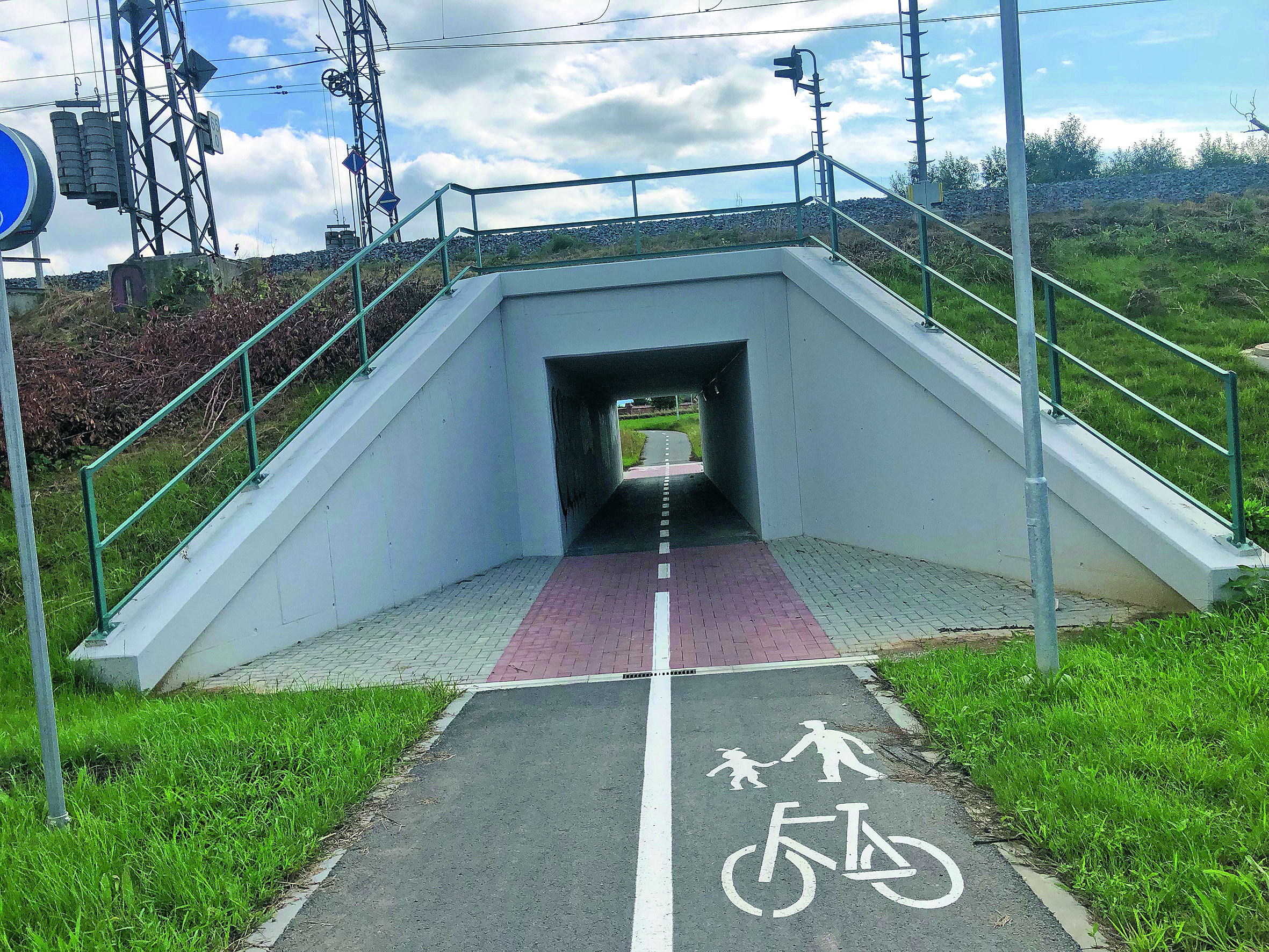 Nejdražším místem byl podjezd pod hlavní tratí Praha-Ostrava.