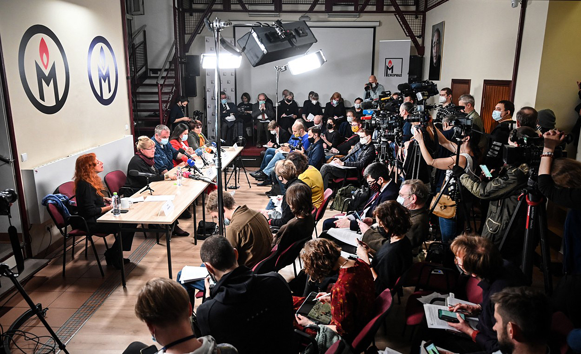 Skupina Memorial pořádá tiskovou konferenci