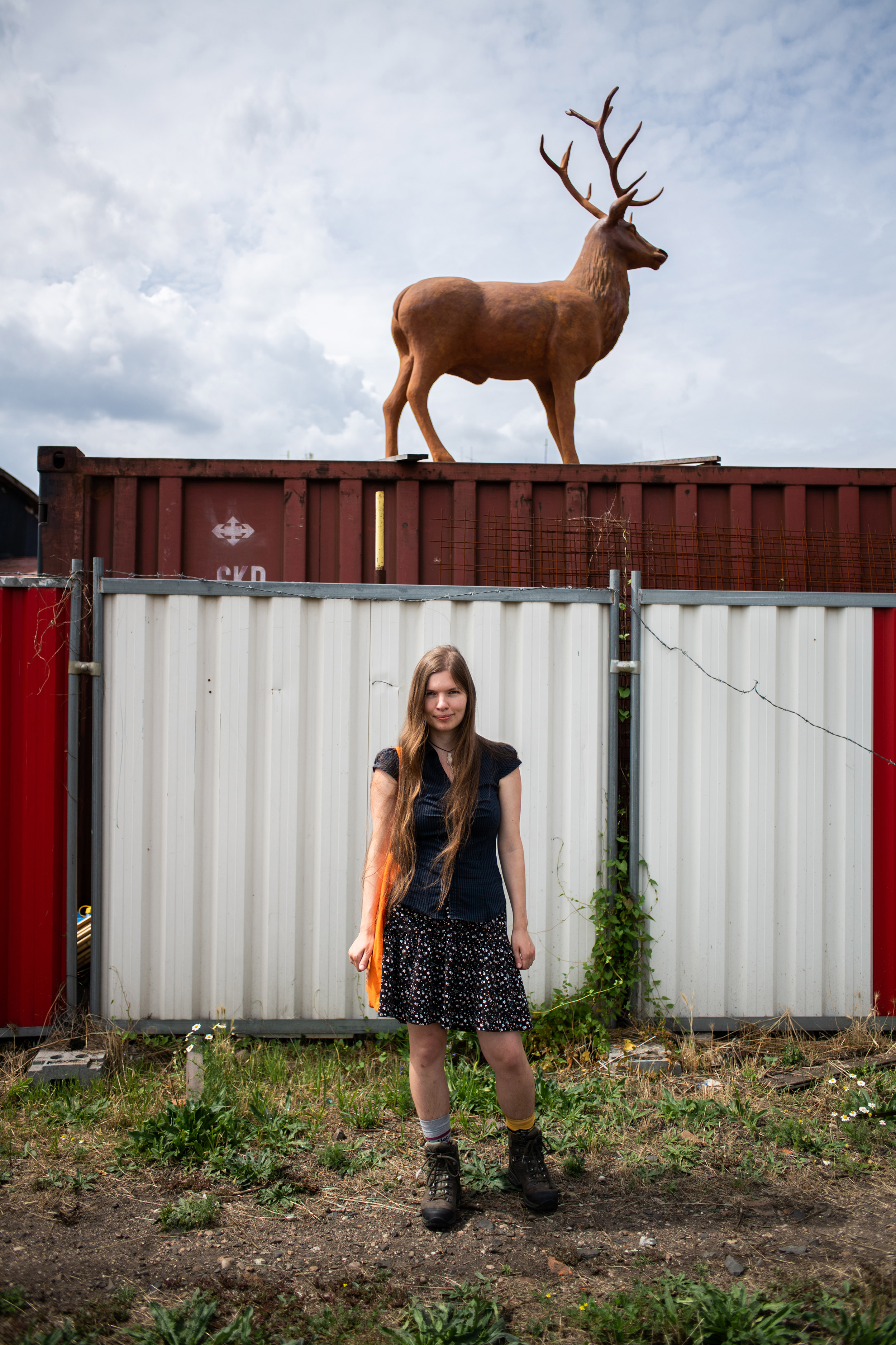 Lingvistka Sofie Marklová, srpen 2019