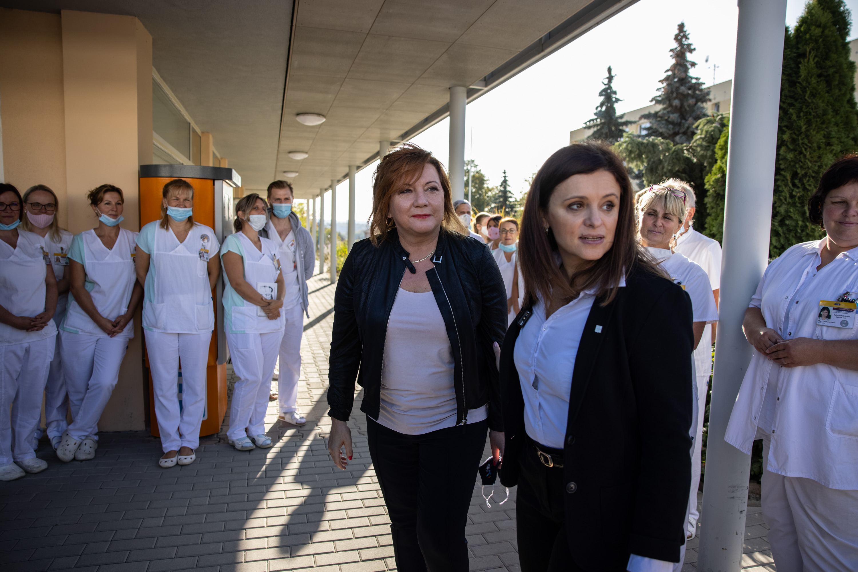 Otevření nového rehabilitačního pavilonu nemocnice v Benešově.