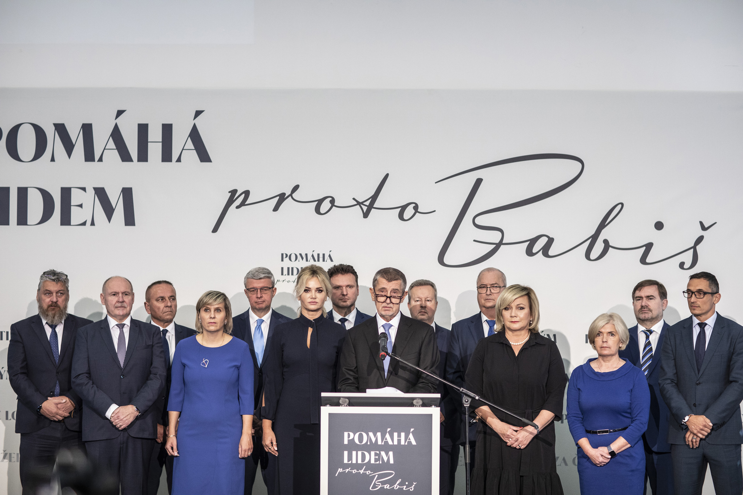 Andrej Babiš oznamuje kandidaturu na prezidenta