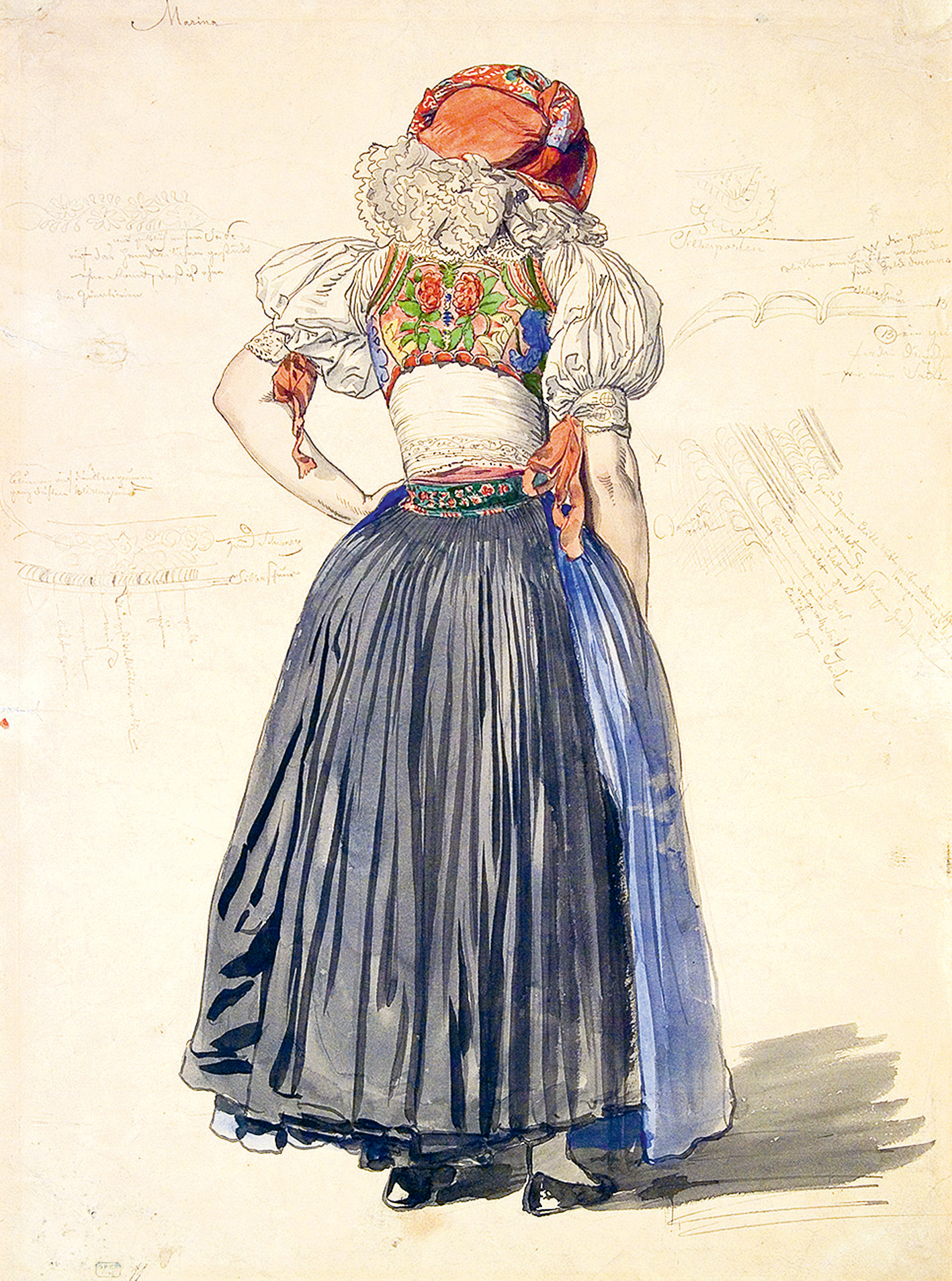 Bez bídy a bláta. (Marina Josefa Mánesa, 1852)