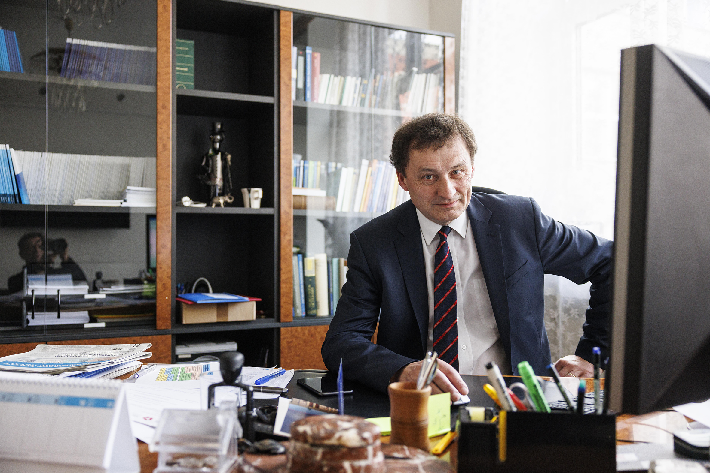 Rektor VŠE Petr Dvořák