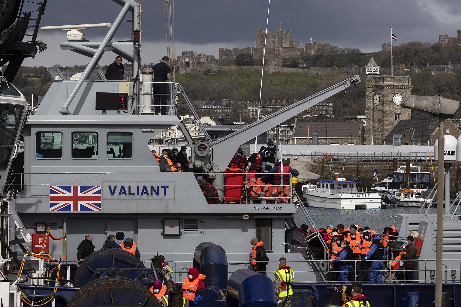 Skončíme v Africe? (Migranti přijíždějí do britského Doveru)