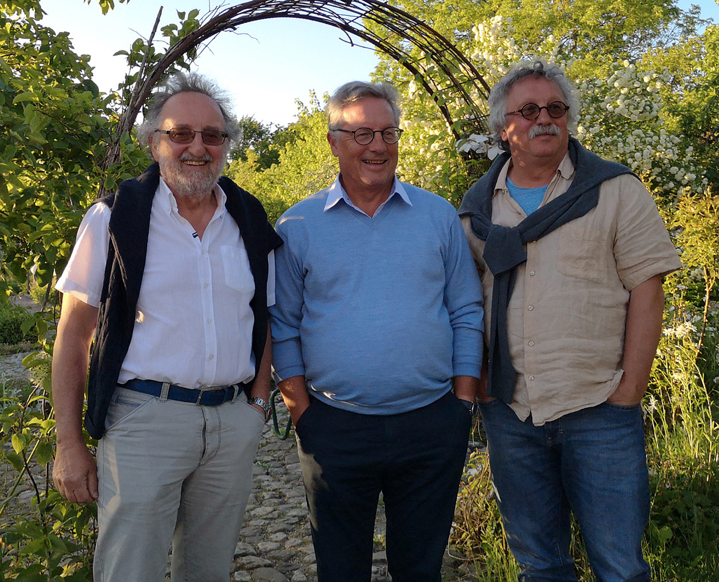 Odkaz po dědovi přivezli do Ústí nad Labem až ze Švédska. (Bratři – zleva – Peter, Harry a Robert Hofbauerovi)