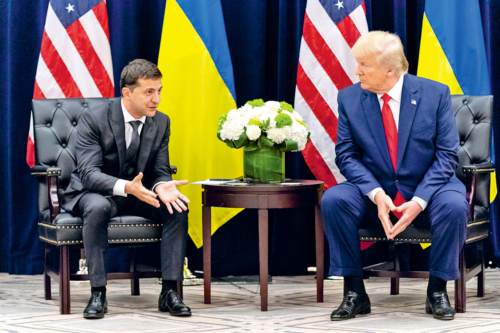 Zelenskyj a Trump