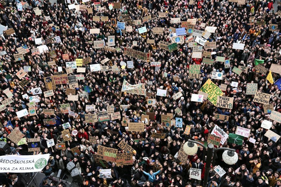 Studenti stávkovali proti ignorování změn klimatu