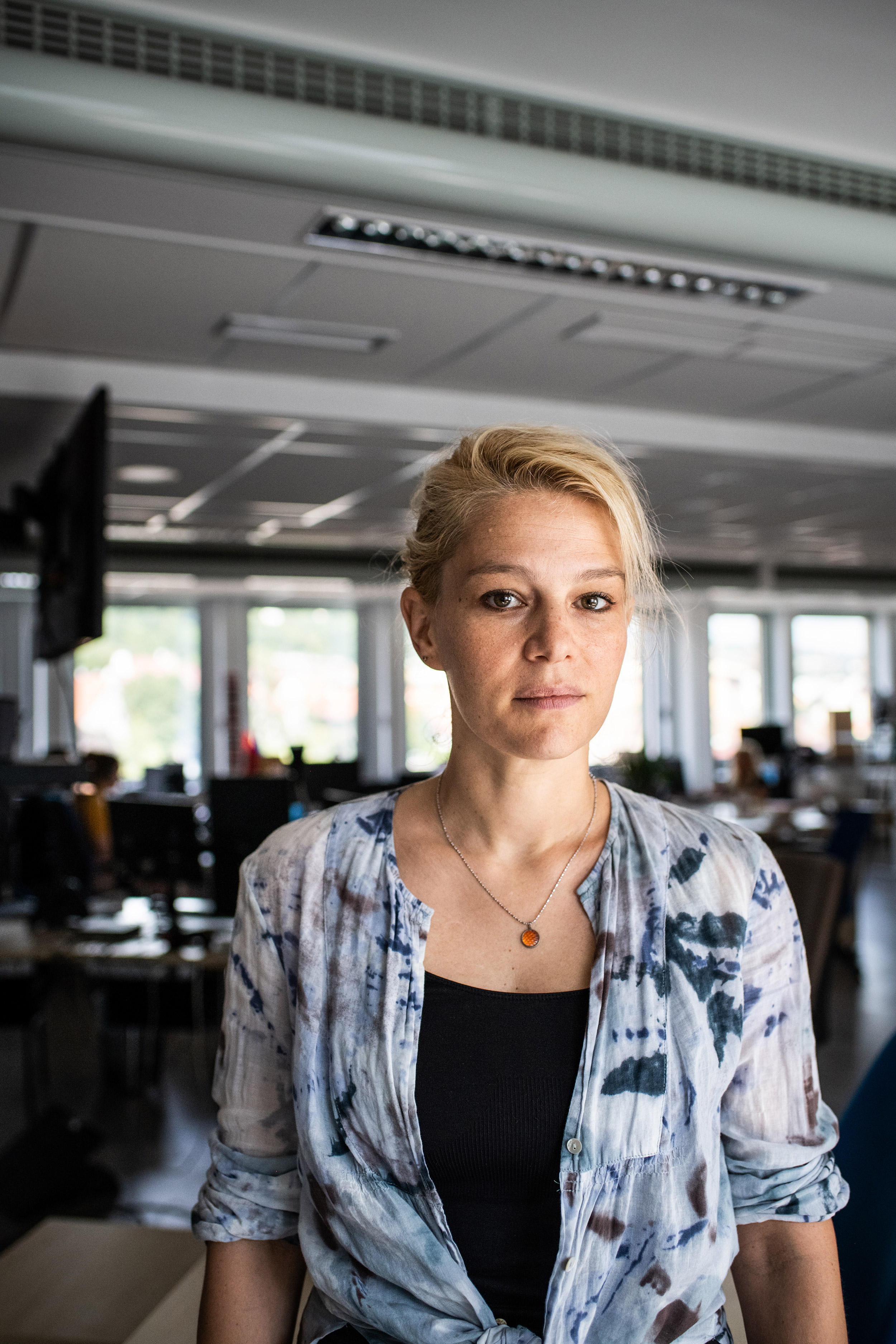 Maďarská novinářka Veronika Munk, srpen 2020