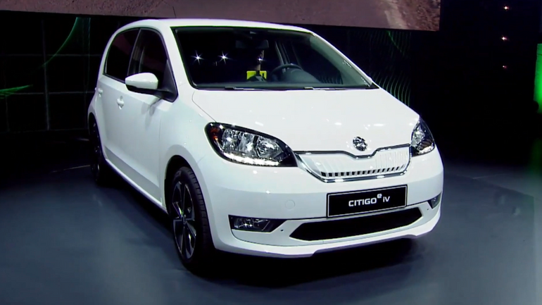 Škoda v Bratislavě představila svůj první elektromobil Citigo iV