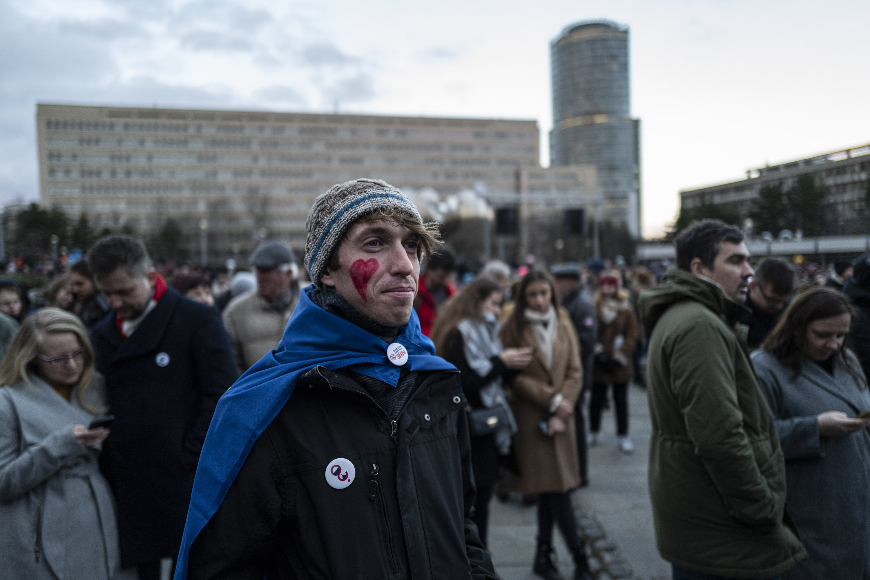 Bratislava, náměstí Svobody, 21.2. 2020