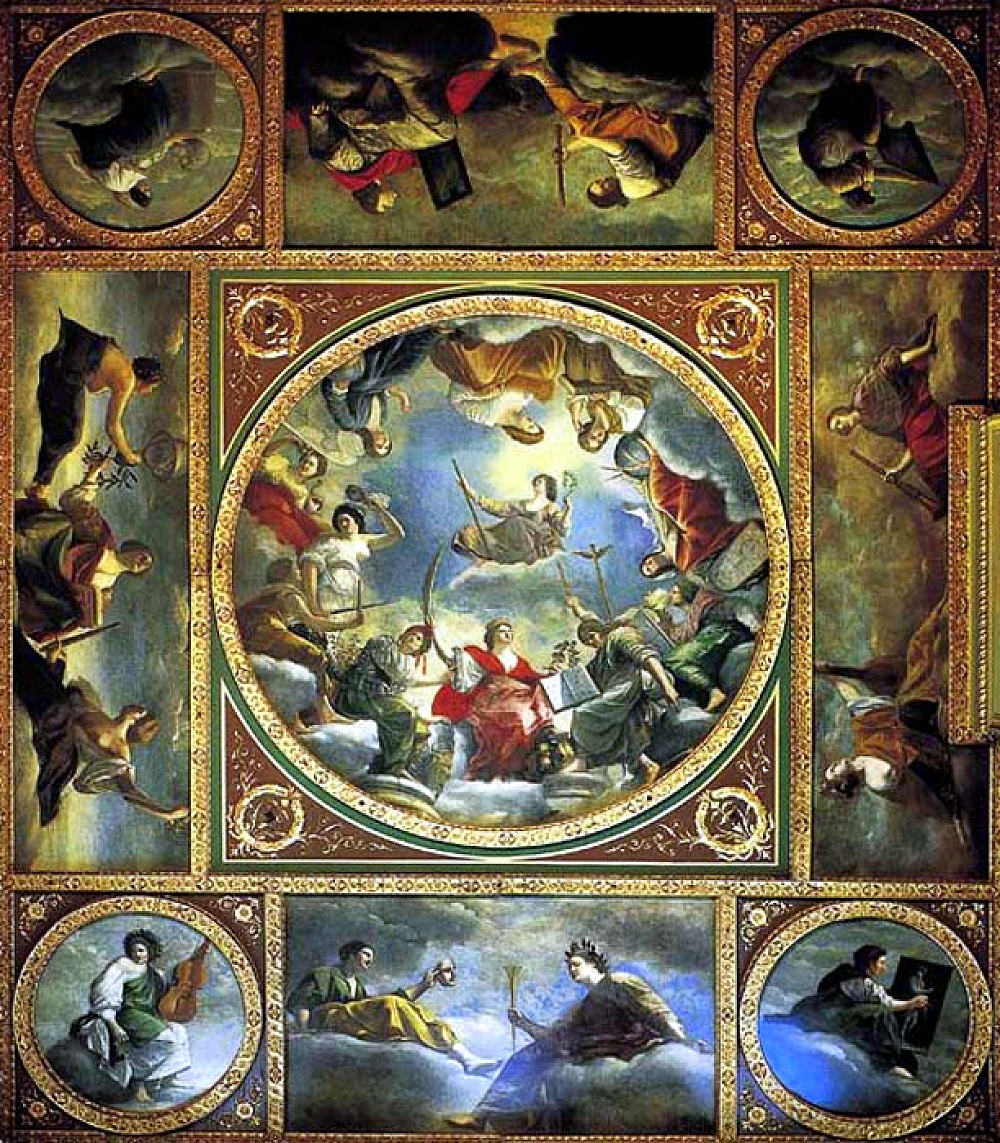 Artemisia Gentileschi:  Alegorie míru a umění 