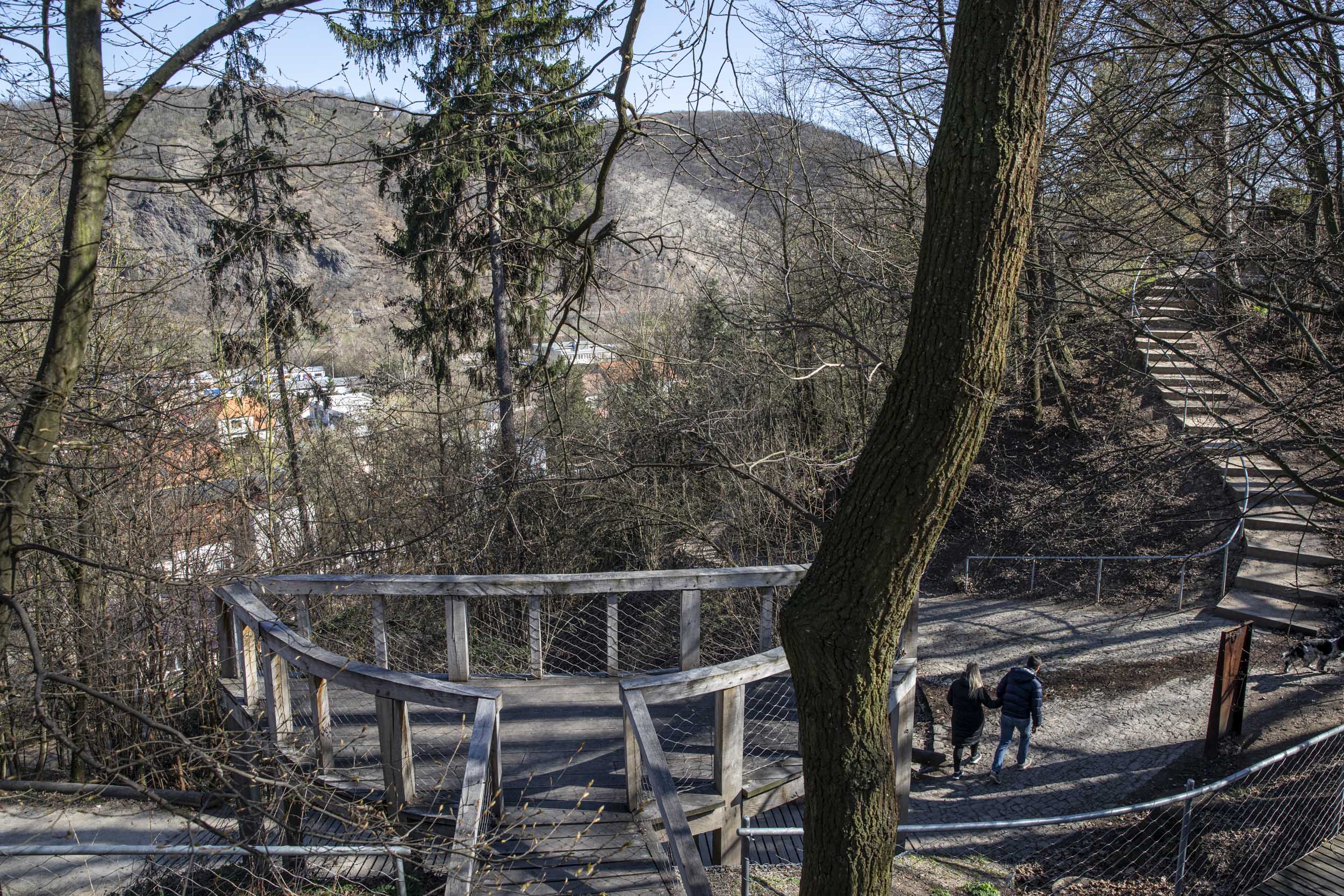 Park Belveder na Zbraslavi.