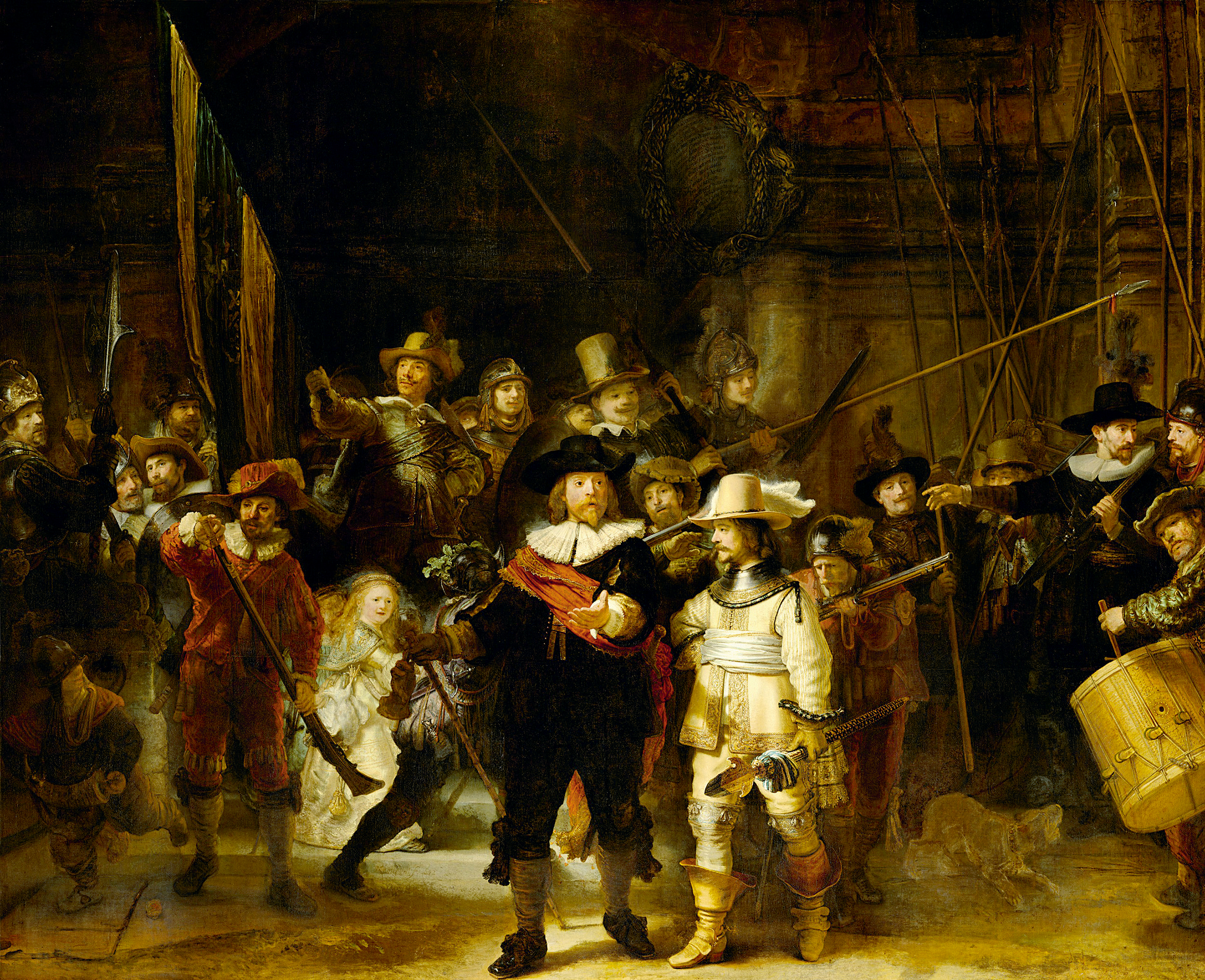 Noční hlídka. (1642)
