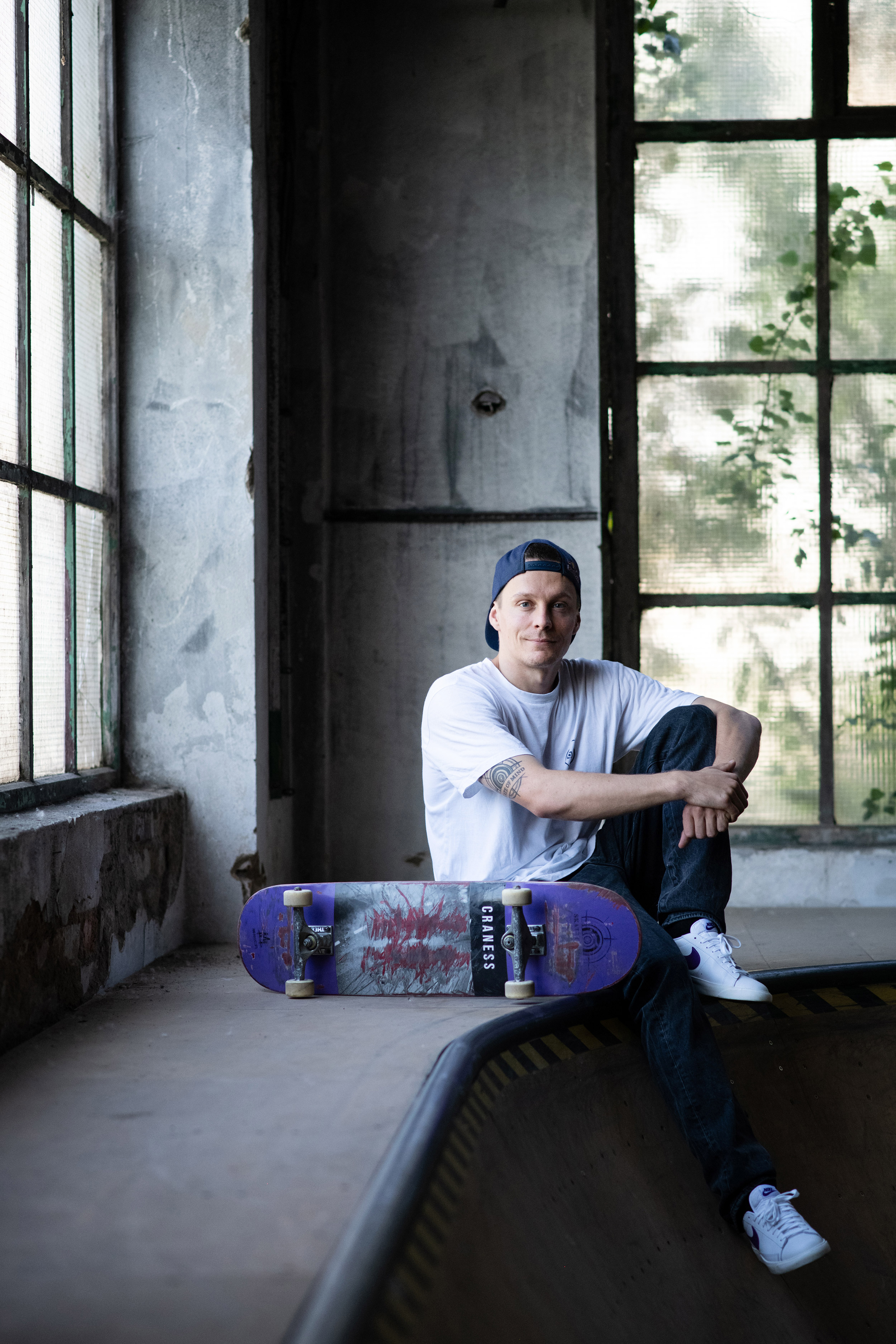 Max Habanec, skateboardista, červen 2020