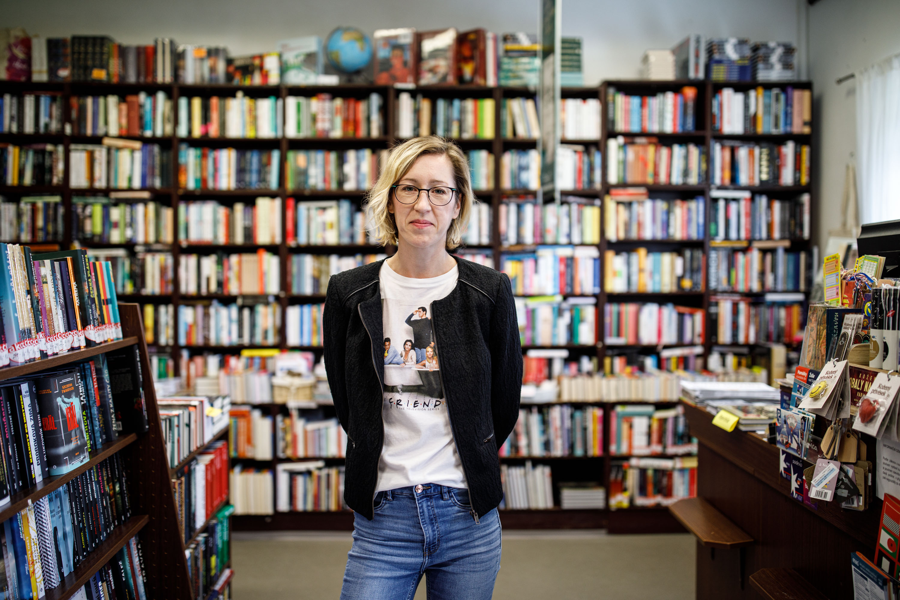 Gabriela Šemrincová, majitelka knihkupectví
