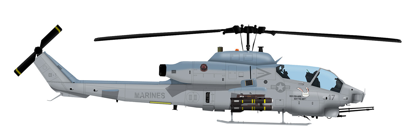 Seznamte se: helikoptéra AH-1Z Viper