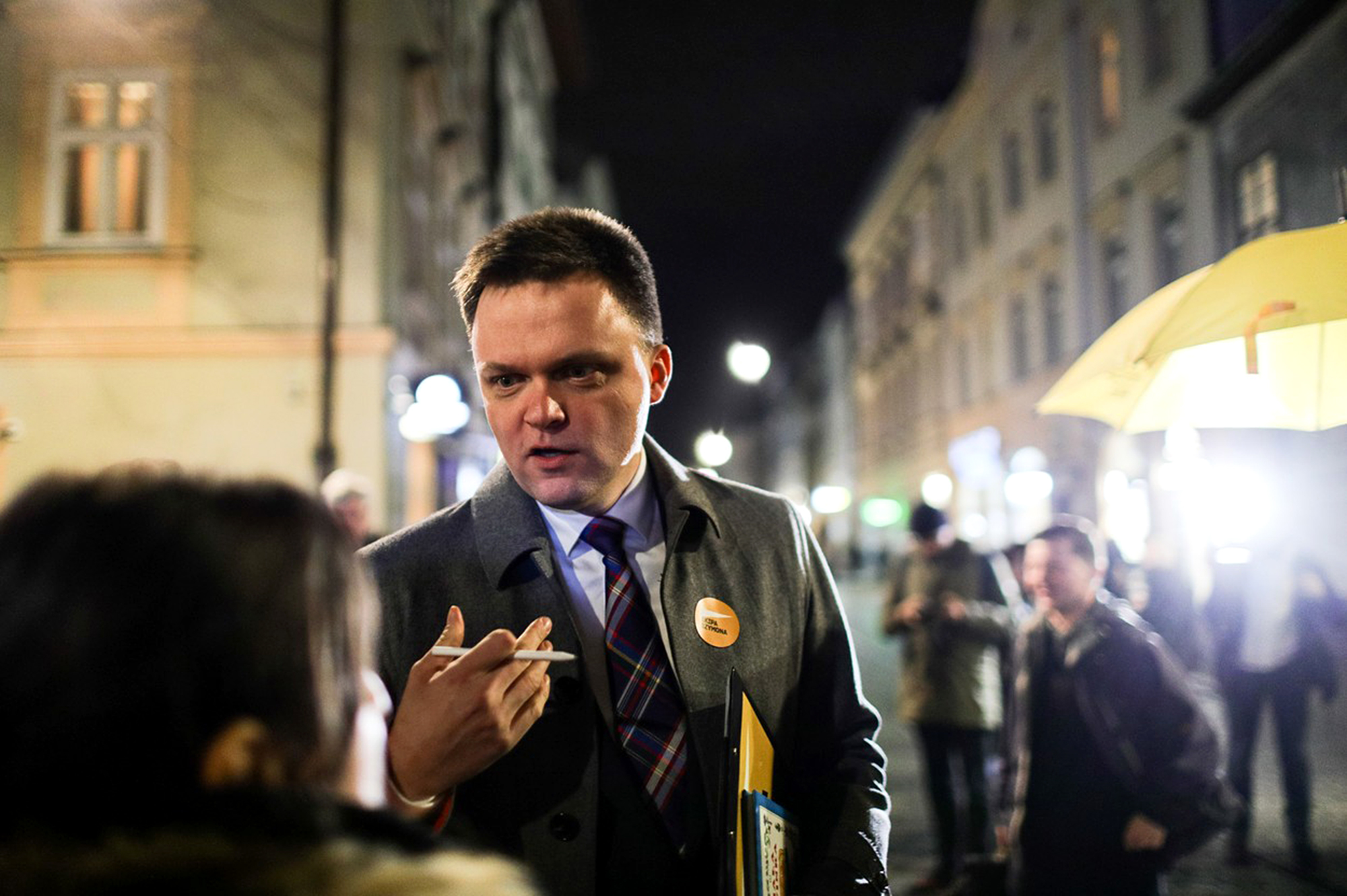 Szymon Holownia v prezidentské kampani 