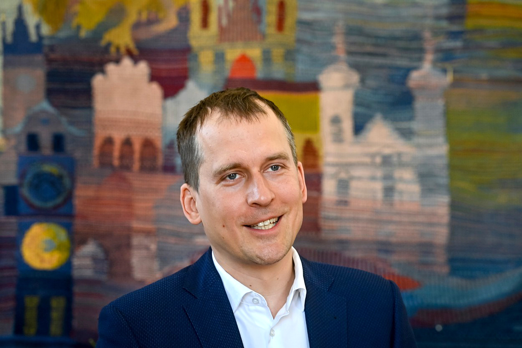 Jan Čižinský představuje program sdružení Praha sobě pro podzimní komunální volby