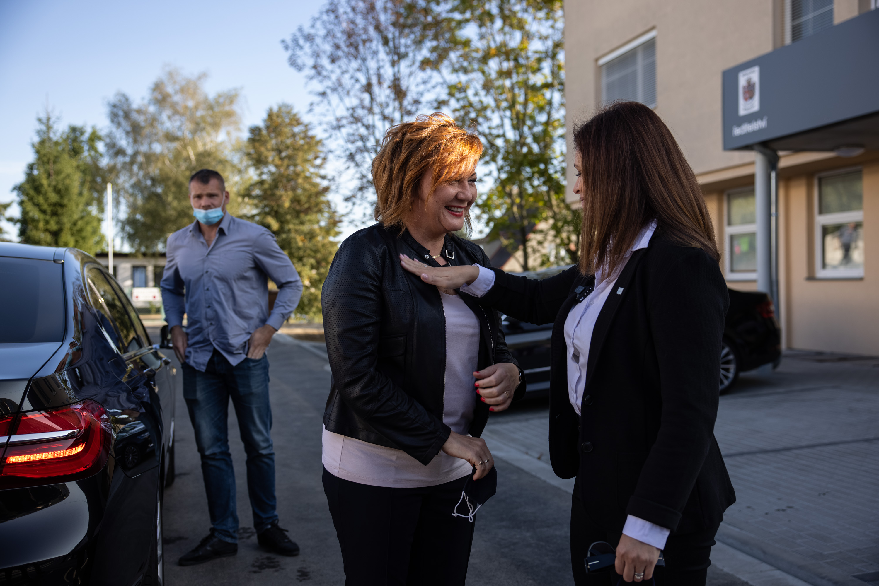 Otevření nového rehabilitačního pavilonu nemocnice v Benešově.