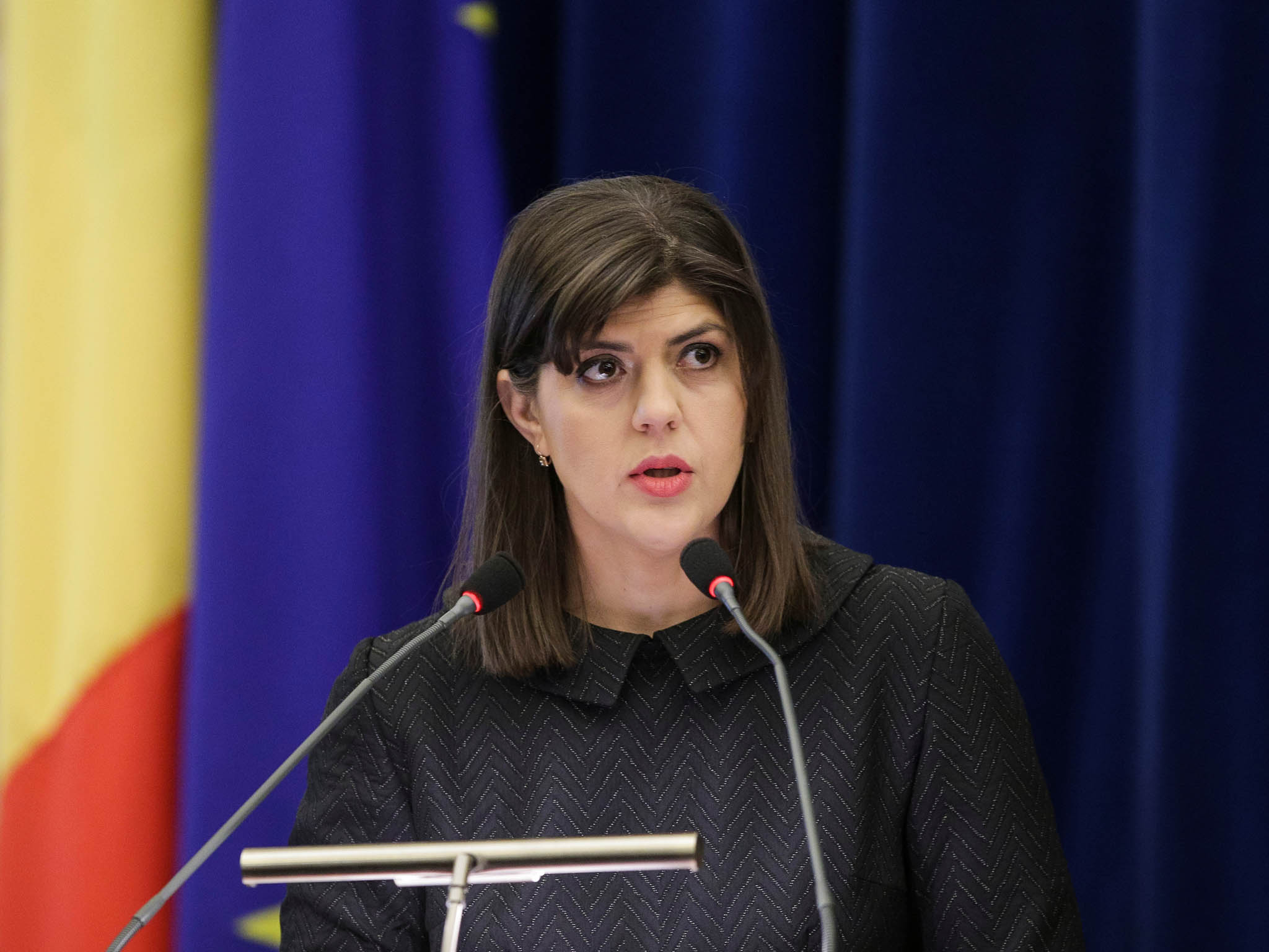 2018, Laura Codruta Kövesi ještě jako šéfka rumunského protikorupčního úřadu