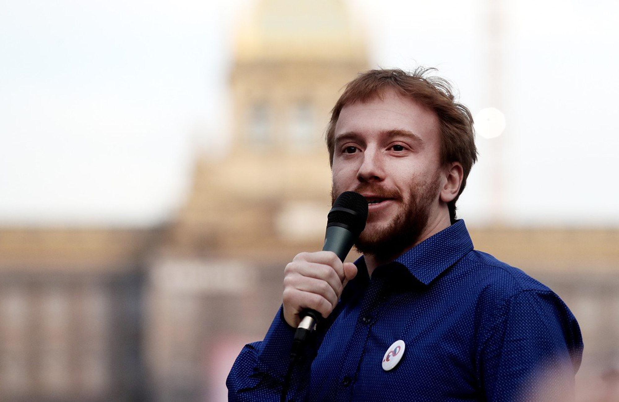 Mikuláš Minář; duben 2018, demonstrace proti Andreji Babišovi
