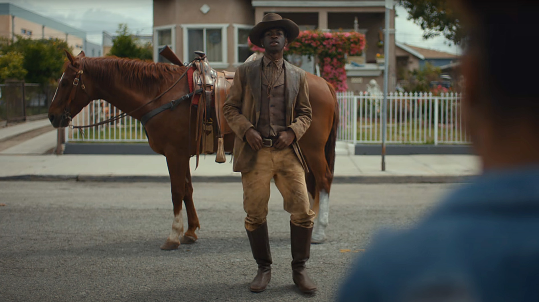 ... že budu první umělec... (Z klipu ke skladbě Old Town Road)