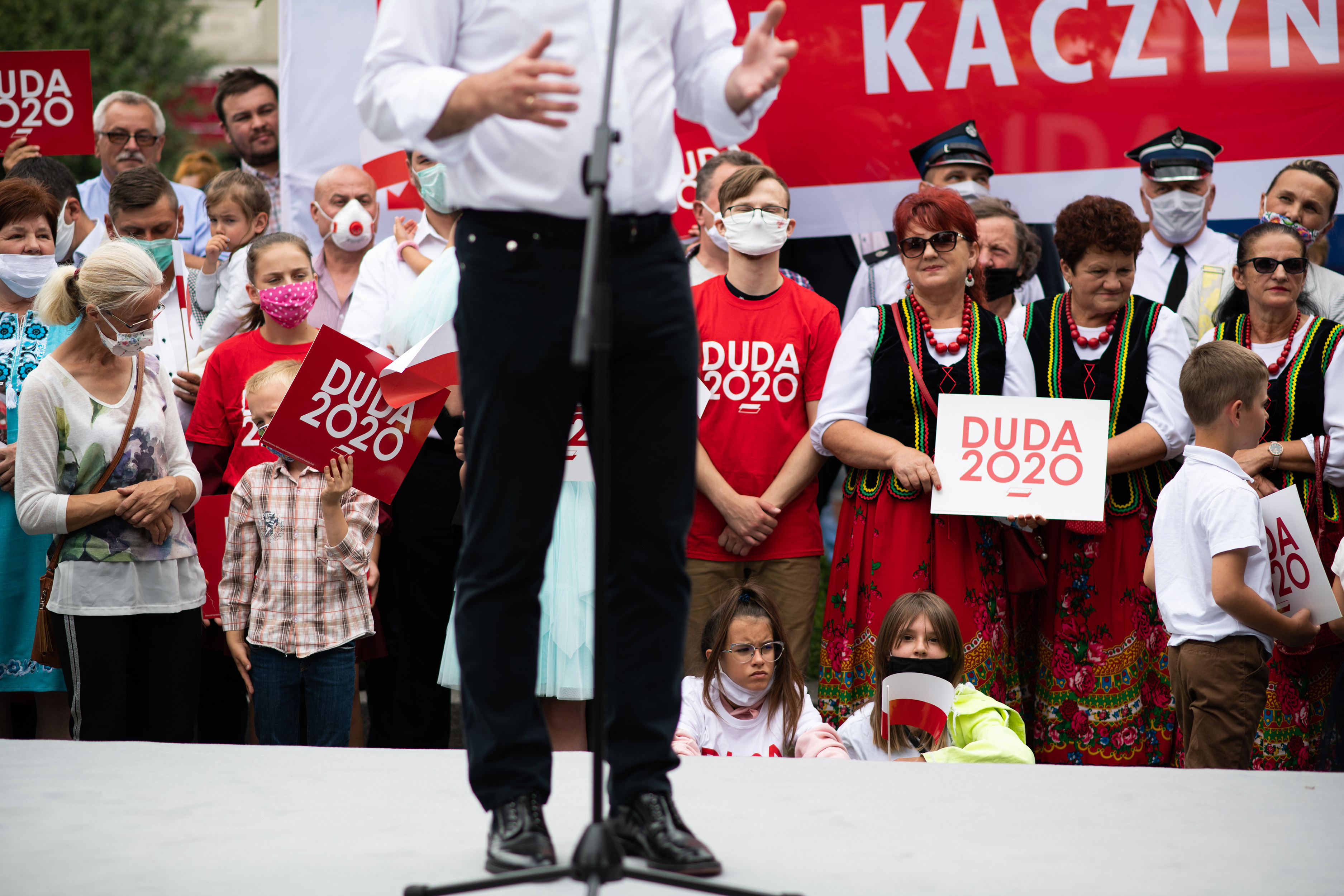 Setkání Andrzeje Dudy s voliči v Białe Podlaskie