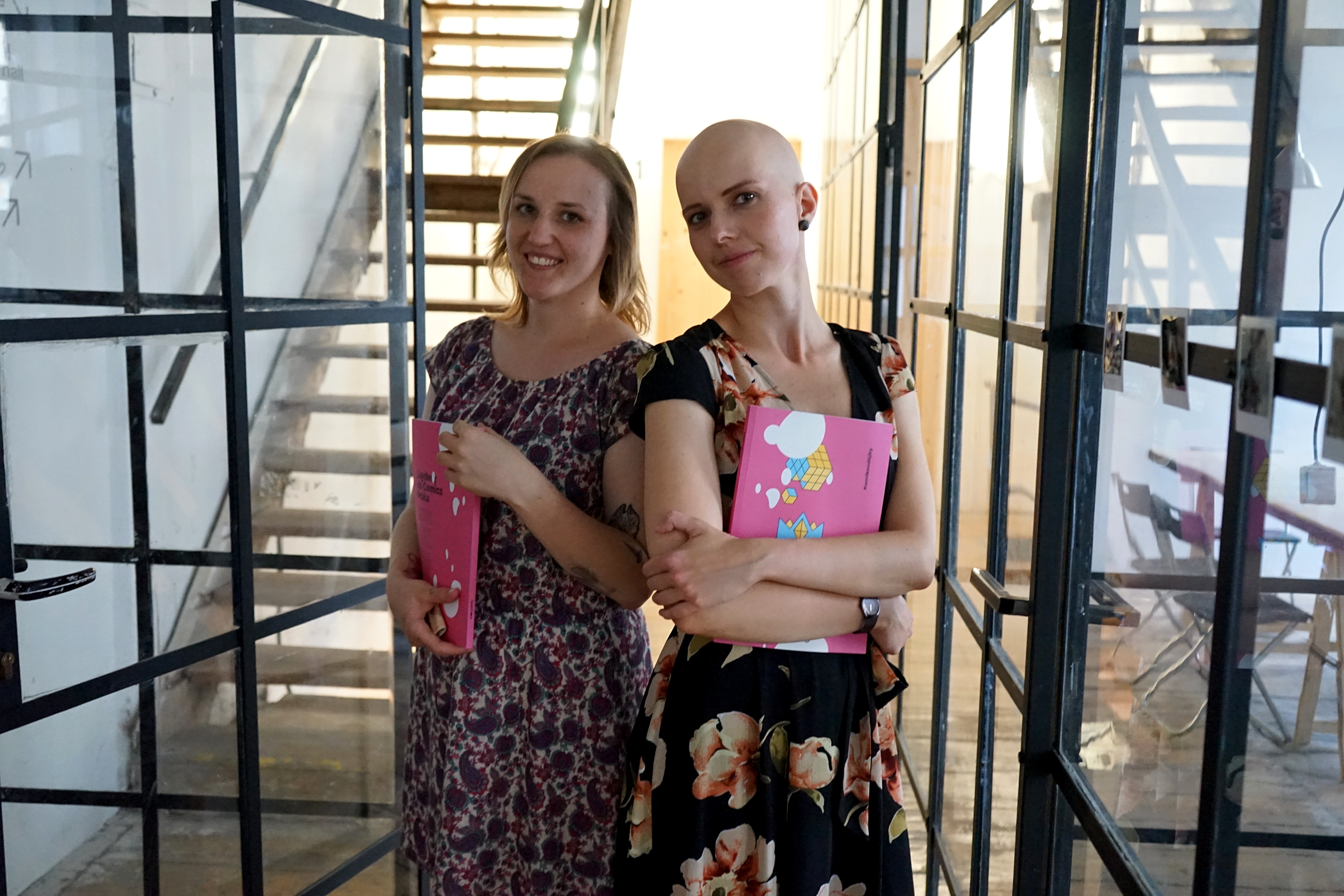 Štěpánka Jislová a  Tereza Drahoňovská
